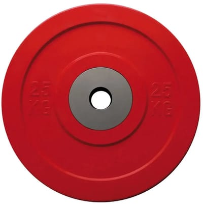 Toorx Fitness - Bumper Plates - Challenge - 25 kg - Gewicht Schijf - Sport Gewichten - Fitness - Per Stuk