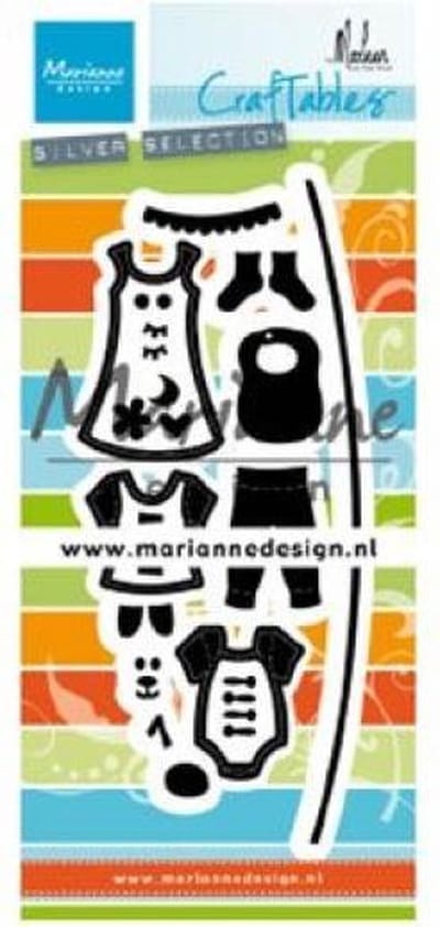 Marianne Design Craftables Snijmallen - Kledinglijn