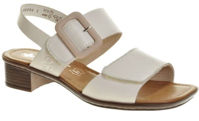 Rieker Sandalen Wit Leder maat 39