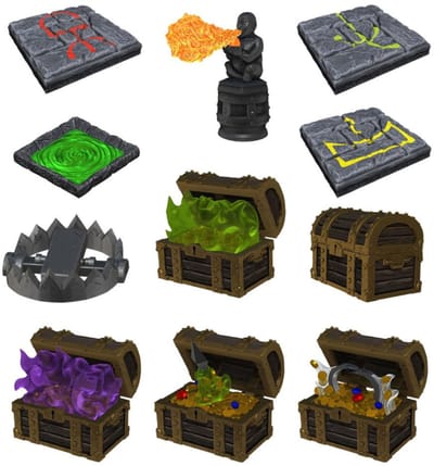 WizKids Dungeon Dressings: Traps - Devilish Devices