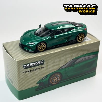 Tarmac Works 1:64 Maquette de Voiture Tw Koenigsegg Gemera Verte gray