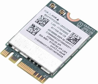 Draadloze WIFI Kaart - Netwerkkaart NGFF - Snelle Internetverbinding - Dual Band 2.4/5G - 3x2 cm - Standaard