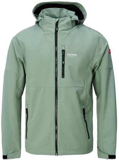 Nordberg Dustin - Softshell Outdoor Zomerjas Heren - Lichtgroen - Maat 4XL