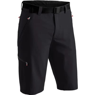 Maier Sports Nil Bermuda Shorts Heren, zwart Maat EU 48