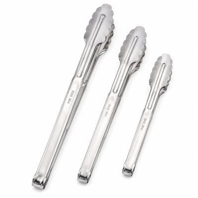 My Green Deal – RVS Premium Keukentangen Set – Serveertang – BBQ Tang – Keukentang RVS – Premium 304 RVS – Set van 3