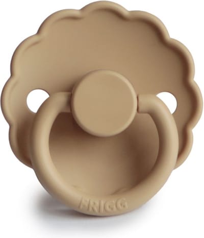 Frigg Daisy Siliconen Fopspeen 6+M | Croissant