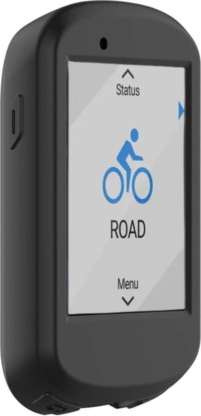 Hoesje voor Garmin Edge 830 - backcover Shockproof siliconen Swart