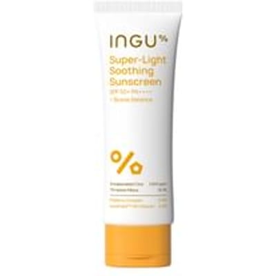 INGU - Super-Light Soothing Sunscreen SPF 50+ PA++++ + Biome Balance 50g