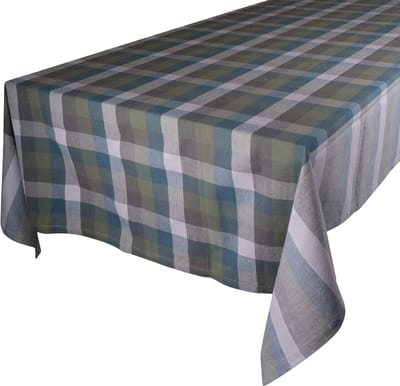 Linen & More - Tafelkleed 'Broad Check' (140cm x 300cm, Multi)