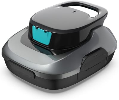 ZMR® Zwembadrobot - Zwembadstofzuiger Elektrisch - Zwembad Robot Stofzuiger - Donkergrijs - 35cm x 28cm x 17cm