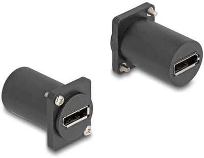 DisplayPort D-type module | DP1.2 (4K 60Hz) | zwart