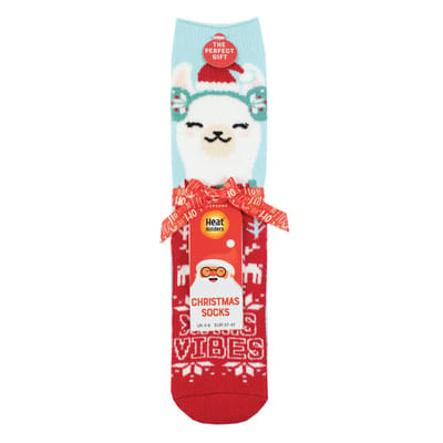 Vrouwen Fluffy Kerstsokken van Heat Holders Lite