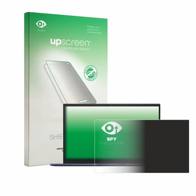 upscreen - privacy screenprotector voor ASUS Vivobook 15 F1504 - Folie Beschermfolie Blauwlichtfilter