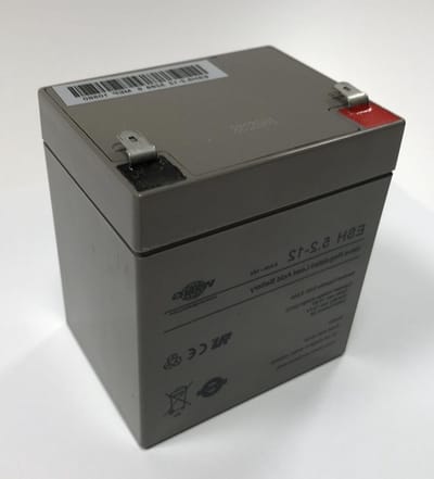 Onderhoudsvrije Loodaccu - Vervangende Batterij - Apparaten Voeden - Volledig Afgedichte Constructie - 90 x 70 x 107 mm - Zwart