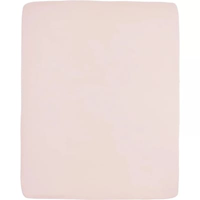 Meyco Baby Uni hoeslaken boxmatras - soft pink - 75x95cm