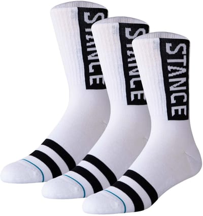 STANCE Sokken OG Crew 43-47 Set van 3