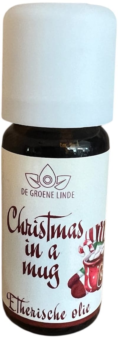 De Groene Linde - Christmas In A Mug - Kerstolie- Kerstgeur - Etherische olie - 10ml