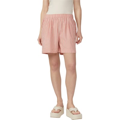 s.Oliver -qs Pants Pink Maat: W36 | Korte Broeken Outlet | Dames | Roze