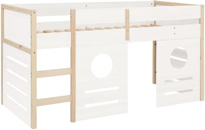 Square-Line-Sides - Wit Grenen