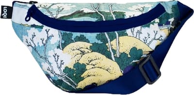 LOQI Bum Bag Large - Fuji from Gotenyama gerecycled