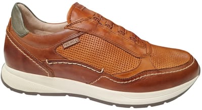 Pikolinos - GETAFE M2B-6263C1 - Lage sneakersVrije tijdsschoenenHeren sneakers - Kleur: Cognac - Maat: 44