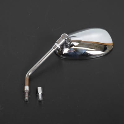 vicma omkeerbare spiegel voor daelim 125 vs custom motor 2006-2008 e176 / chroom m10 p125 std inv nieuw
