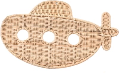 Cokos Dobby de duikboot rotan wanddecoratie small