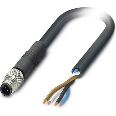 Phoenix Contact 1526282 Sensor/actuator connector, geassembleerd M8 Aantal polen (sensoren): 4 Bus, recht 5.00 m 1 stuk(s)