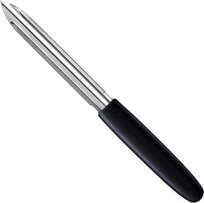 Triangle Dubbelzijdige Courgette Uitholler – RVS – Vaatwasserbestendig – 12 cm