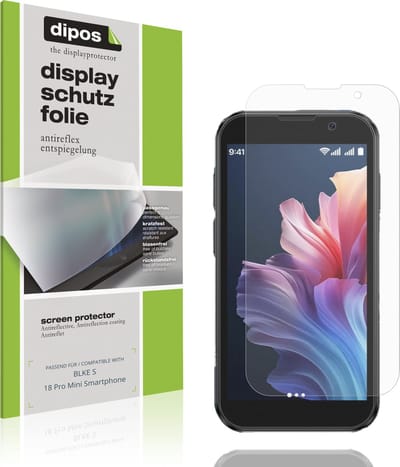 dipos – 4x Matte Beschermfolie geschikt voor BLKE S 18 Pro Mini Smartphone | Krasbestendige & antireflecterende Screenprotector Ultra-Thin
