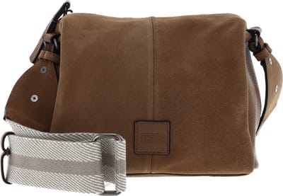 FREDsBRUDER Leren Schoudertas Lazap Crossbody Bag Iced Coffee Bruine