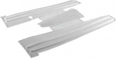 Treeplankbescherming RMS voor scooter Piaggio 80 Vespa Pxe 1981 tot 1997 wit