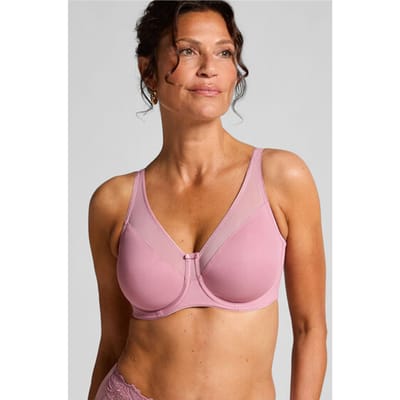 Hunkemöller Dames Lingerie Niet-voorgevormde minimizer beugel bh Nina - Roze - maat C70