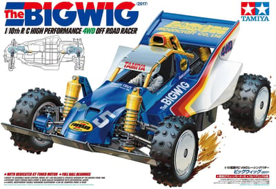 Tamiya Modelbouwpakket Militaire voertuigen - 47330 RC Buggy - The Bigwig 4WD Off-Road - 2017 RC Plastic - 1:10 - Modelbouw