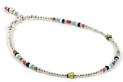 Heaven Eleven - dames - Enkelbandjes - zilver - 925 - 1mm - 25cm