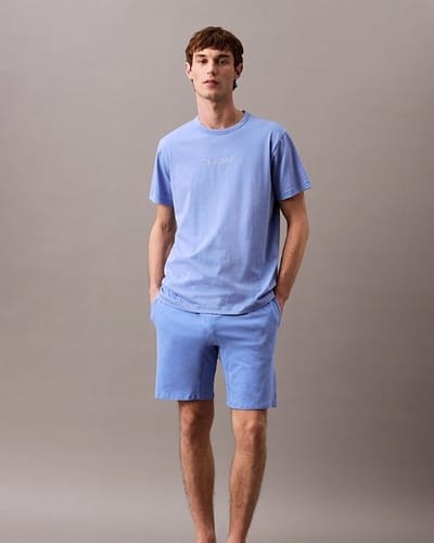 CK - T-shirt 100% jersey katoen - Grey Labirynth - S