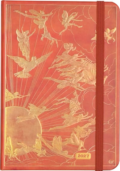 Agenda - 2027 - Compact - 16 maanden - Oranje elfje - 12,7x17,8cm