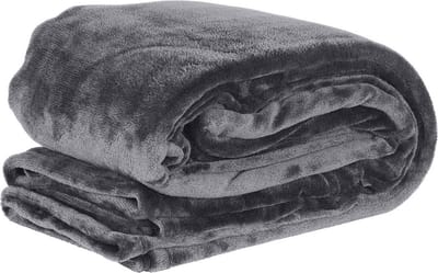Fleece Deken 150x200cm Grijs - Deluxe en Zacht Plaid - Geschikt voor Bank en Bed