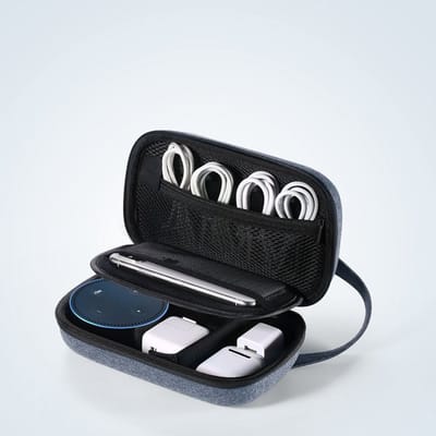 Ugreen – Elektronica Opbergtas – HDD/SSD Accessoires Organizer – Compact – Grijs