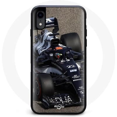 Coque - Formula 1 - Yuki Tsunoda - Souple - Noir - Protection contre les chocs
