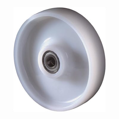 BS zwenkwielen kunststof wit kogellager Ø 125 mm 700 kg - B15.129
