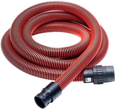 Zuigslang Stofzuiger - Slang Stofzuiger - Schoonmaken - Duurzaam en Robuust - 32 cm x 400 cm - Rood/Zwart