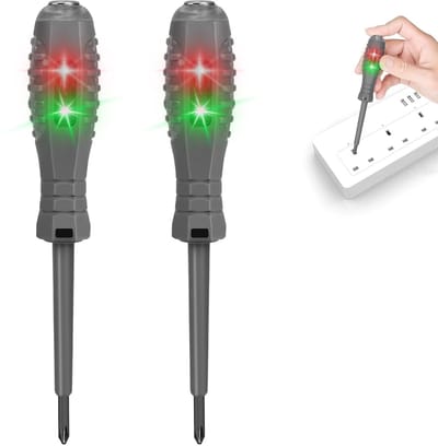 2-in-1 Spanningstester en Schroevendraaier met LED Indicatie
