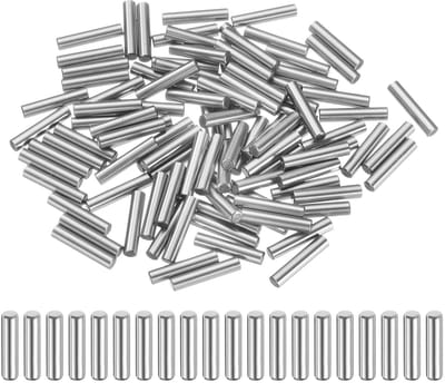 Stiftpennen Set - Cilindrische Pennen - Precisie Positionering - Hoge Hardheid Lagerstaal - 3 mm x 16 mm - Zilverkleurig