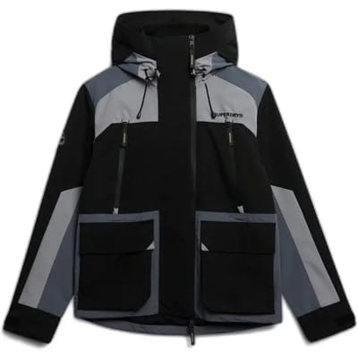 Superdry - Colour Block Windbreaker Jas met Capuchon - Heren