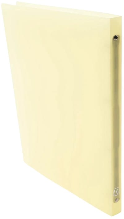Exacompta 20x Ringmap 4 ringen 15mm polypropyleen Chromaline Pastel - A4 - Geassorteerd - 51170E
