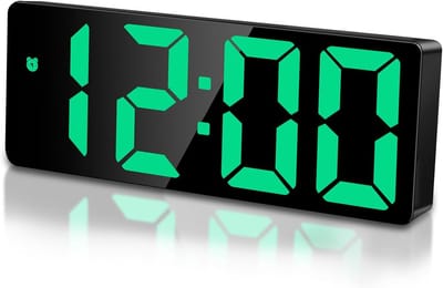 Digitale Tafelwekker met LED Display, Datum en Temperatuur - Nachtkastje Alarm