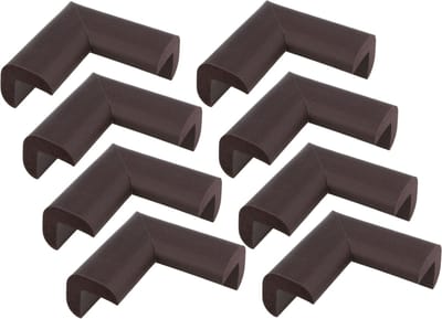 AMIG Hoekbeschermers - 12x - met plakbevestiging - rubber - kind bescherming scherpe hoeken