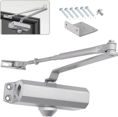 Hydraulische deurdranger met openhoudstand en zacht sluiten voor commerciële deuren