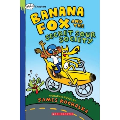 Banana Fox And The Secret Sour Society: A Graphix Chapters Book (Banana Fox #1) - Banana Fox - James Kochalka